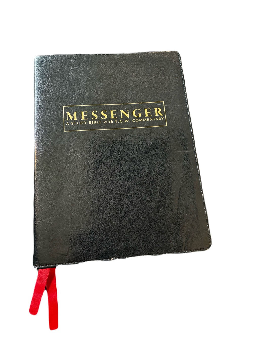 NKJV Messenger Study Bible | Ellen G. White EGW Commentary | Onyx Black 📖